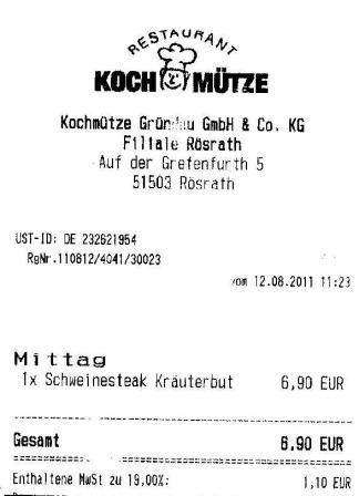 srle Hffner Kochmtze Restaurant